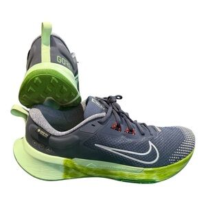 Nike Juniper Trail 2 Gore-Tex Waterproof Running Shoes – Blue/Green size 9 women